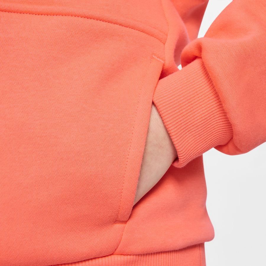 Nike Sweat à Capuche Club Fleece Erling Haaland Personal Edition - Wild Mango/Orange Enfant