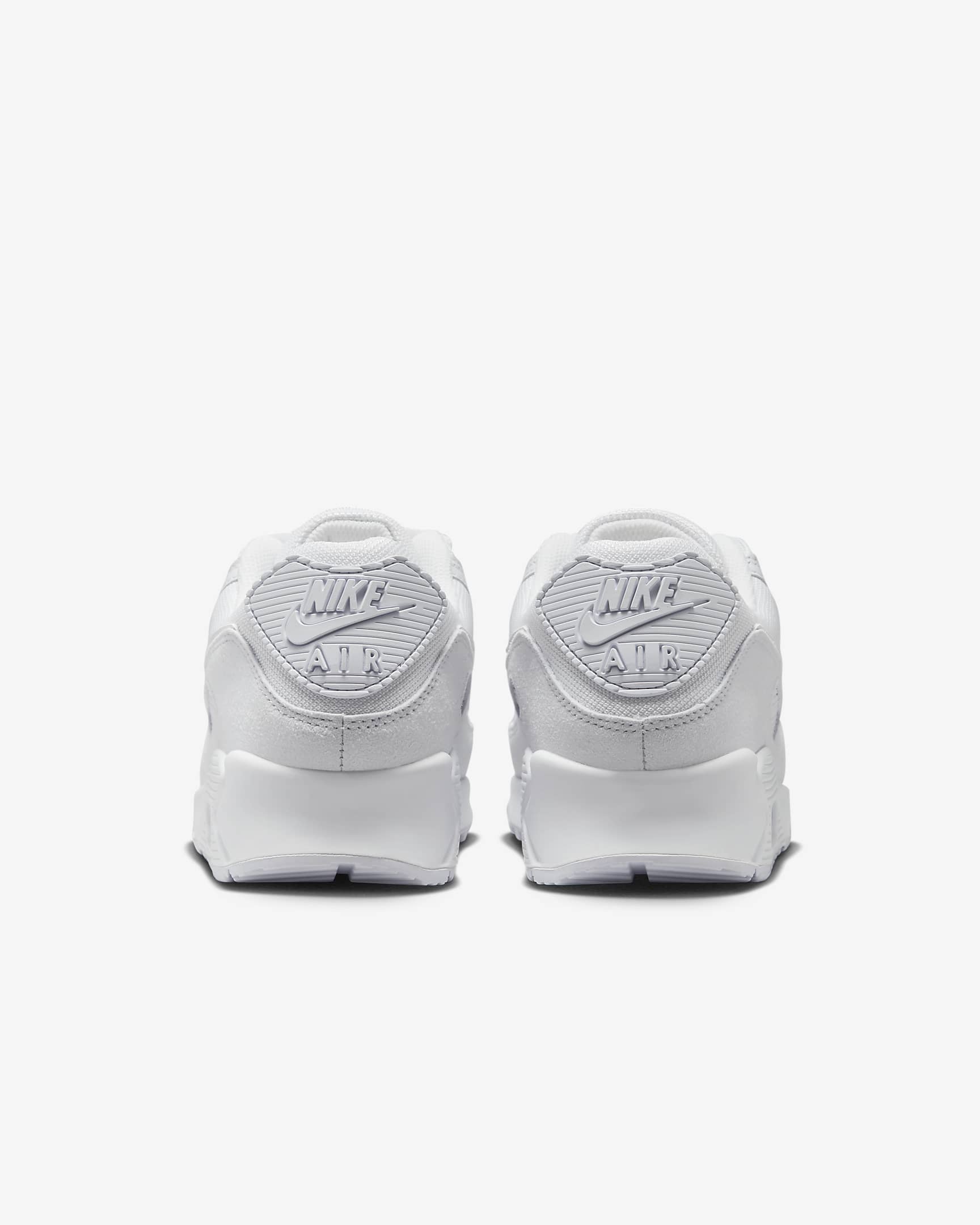 Nike Air Max 90 Premium White Metallic Silver