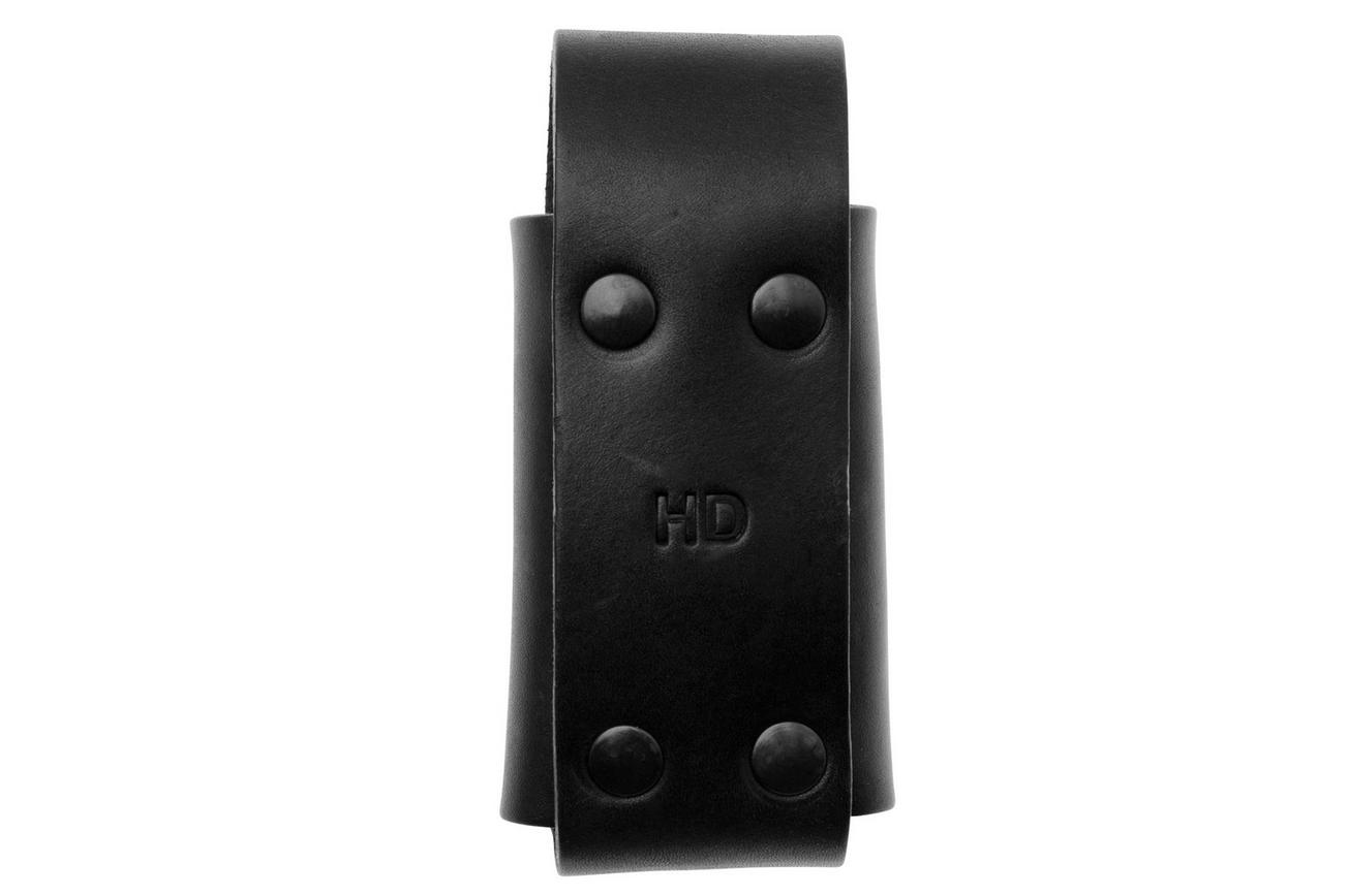 1791 EDC Heavy Duty Easy-Slide Solo Snap EDC-HD-ES-SLS-BLK-A Black, lederen riemfoedraal