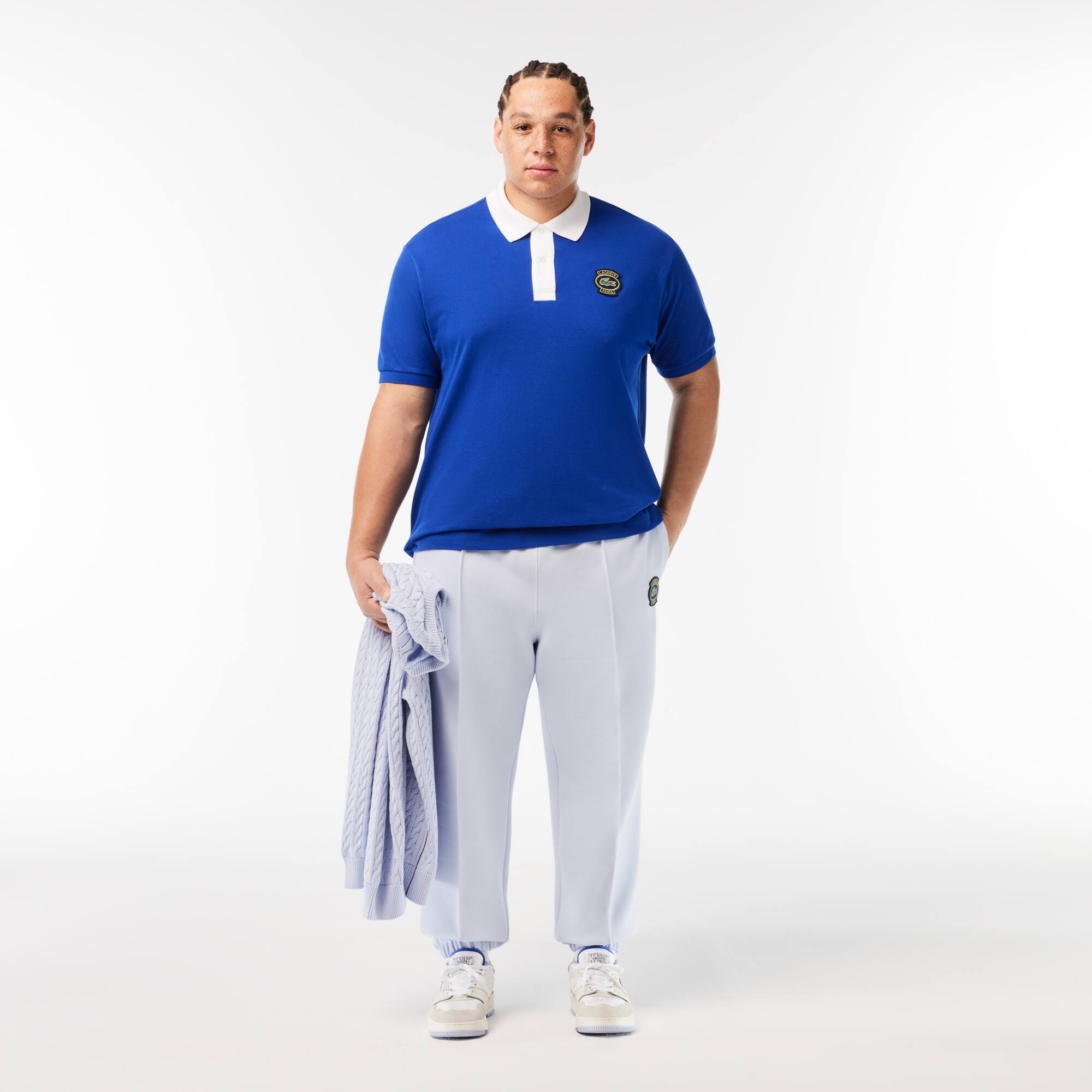 Originales L.12.12 Poloshirt mit LACOSTE Aufnäher Kurze Ärmel - Blau - Lacoste - Herren