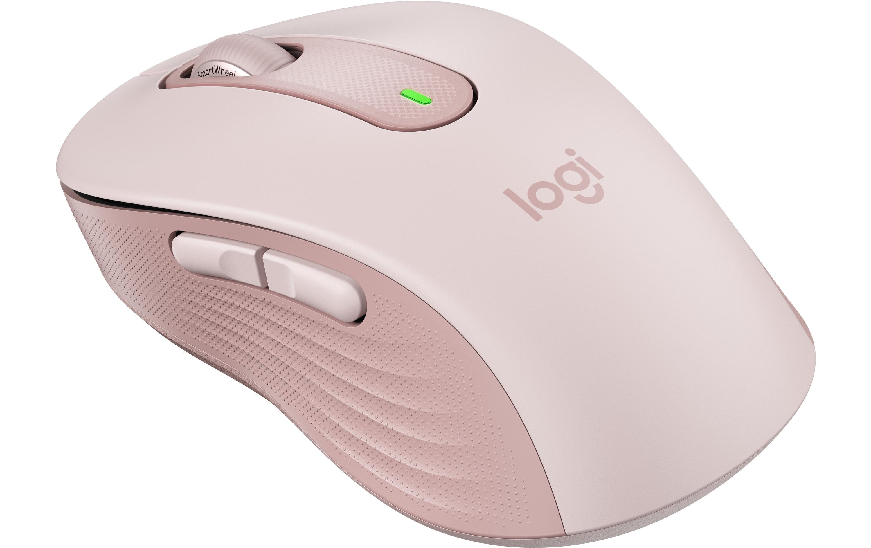 Maus Signature M650 RosaPräzise Wireless-Maus mit «Logitech SilentTouch»-Technologie
