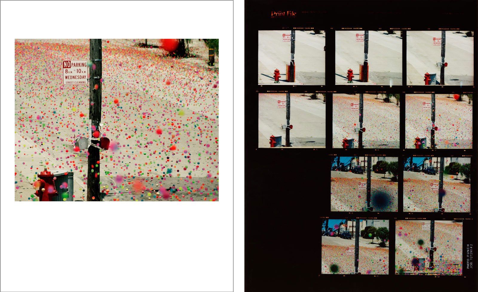 Contact Sheet 05 by Peter Funch - Limited Edition. Edition of: 150. Signed.