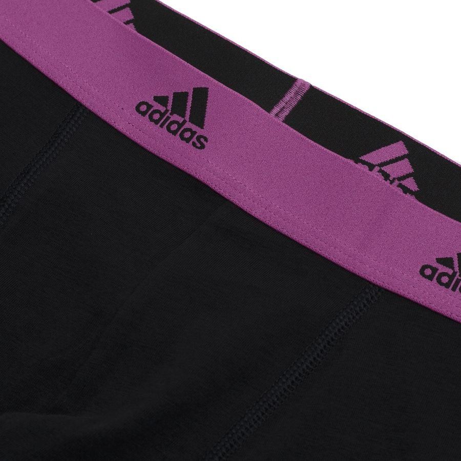 adidas Boxers Active Flex Cotton Pack de 3 - Noir/Jaune/Rose/Vert