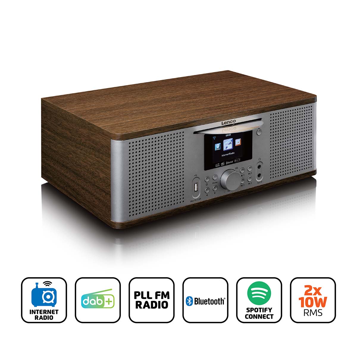 Lenco dir-270wd radio