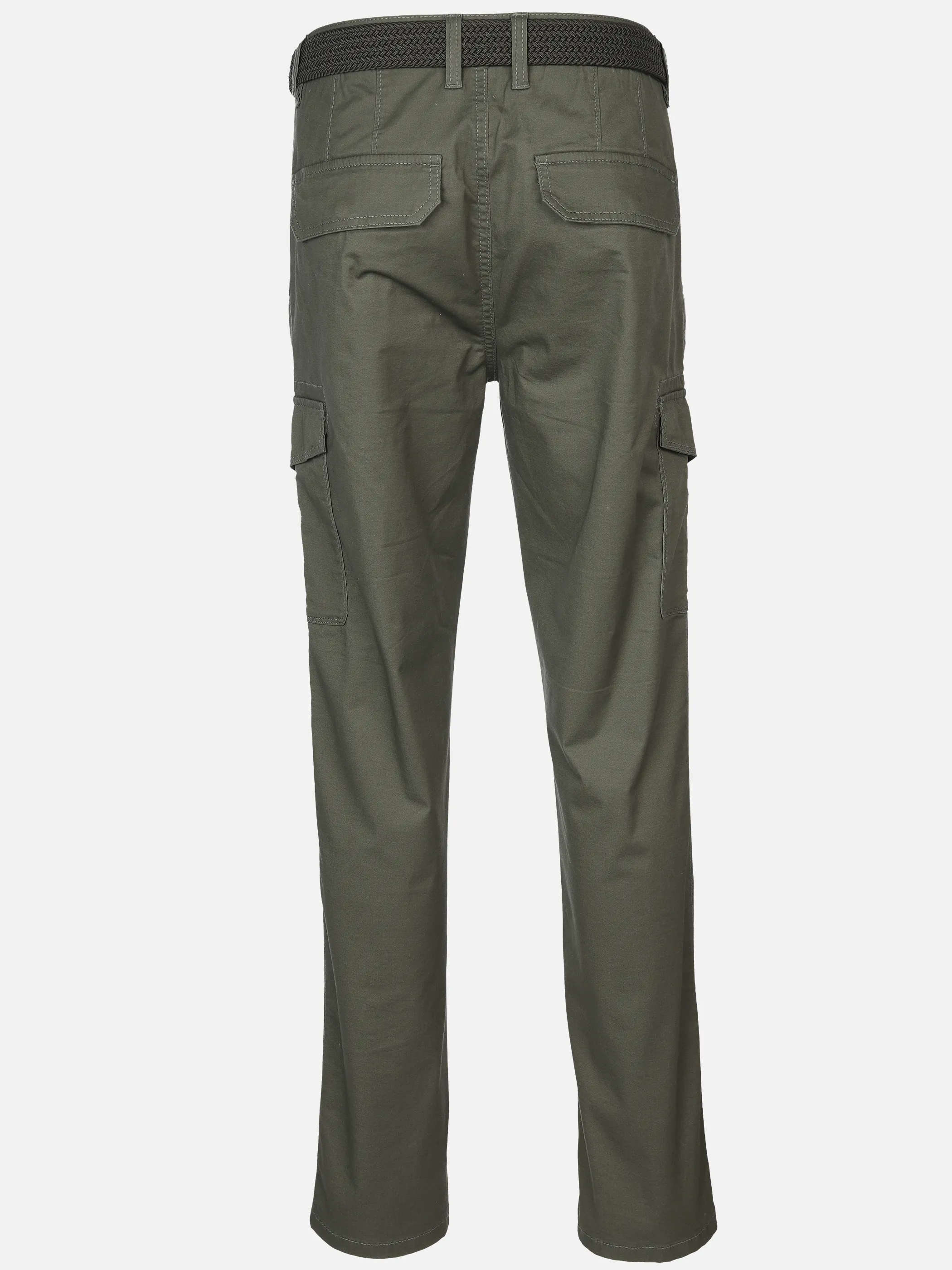 Herren Cargohose mit Flechtgürtel