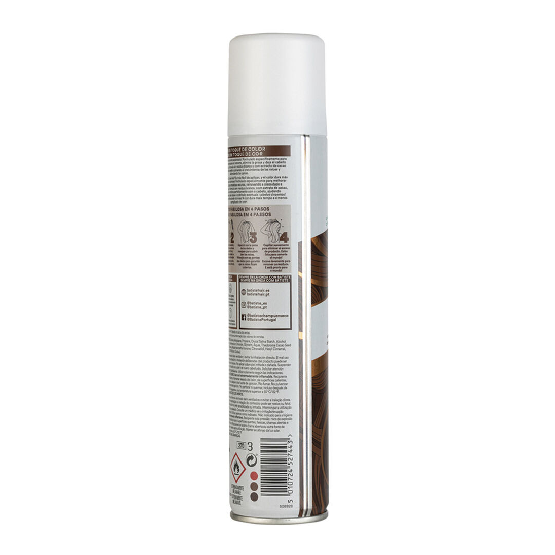 Batiste  Champô seco dark cabelo escuro - 200ml