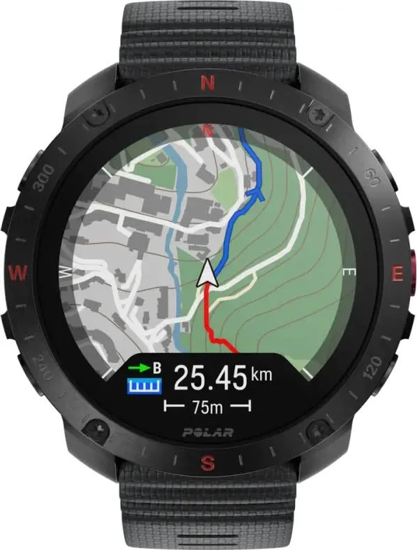 Polar Grit X2 Pro H&L Black