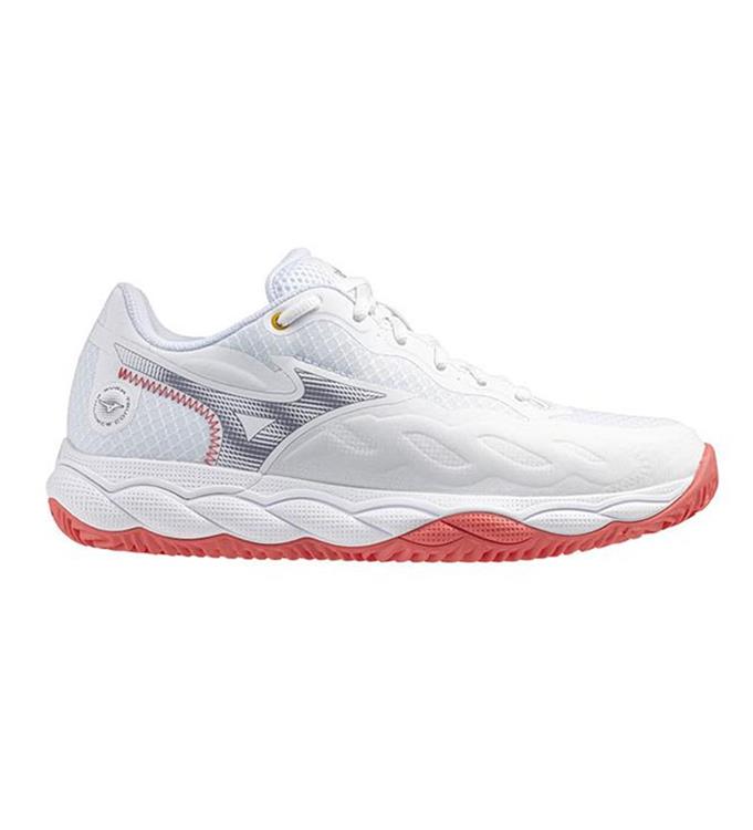 Mizuno Wave Enforce Court CC 61GC2436 White-Blue-Granite-Calypso-Coral