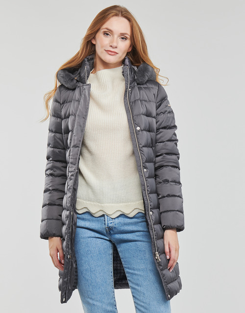 Geox - W BETTANIE LONG JKT Gris