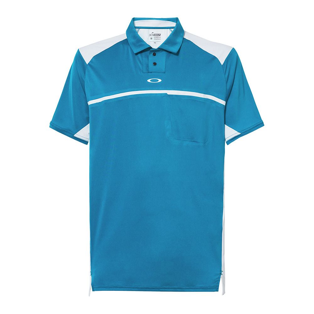Oakley BONDED ARC - Polo Homme aurora blue