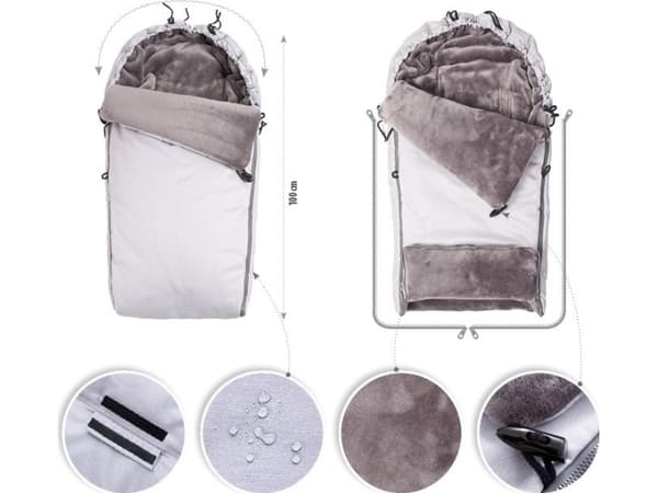 BabyMatex BabyMatex Cocoon vanntett babysovepose - 06