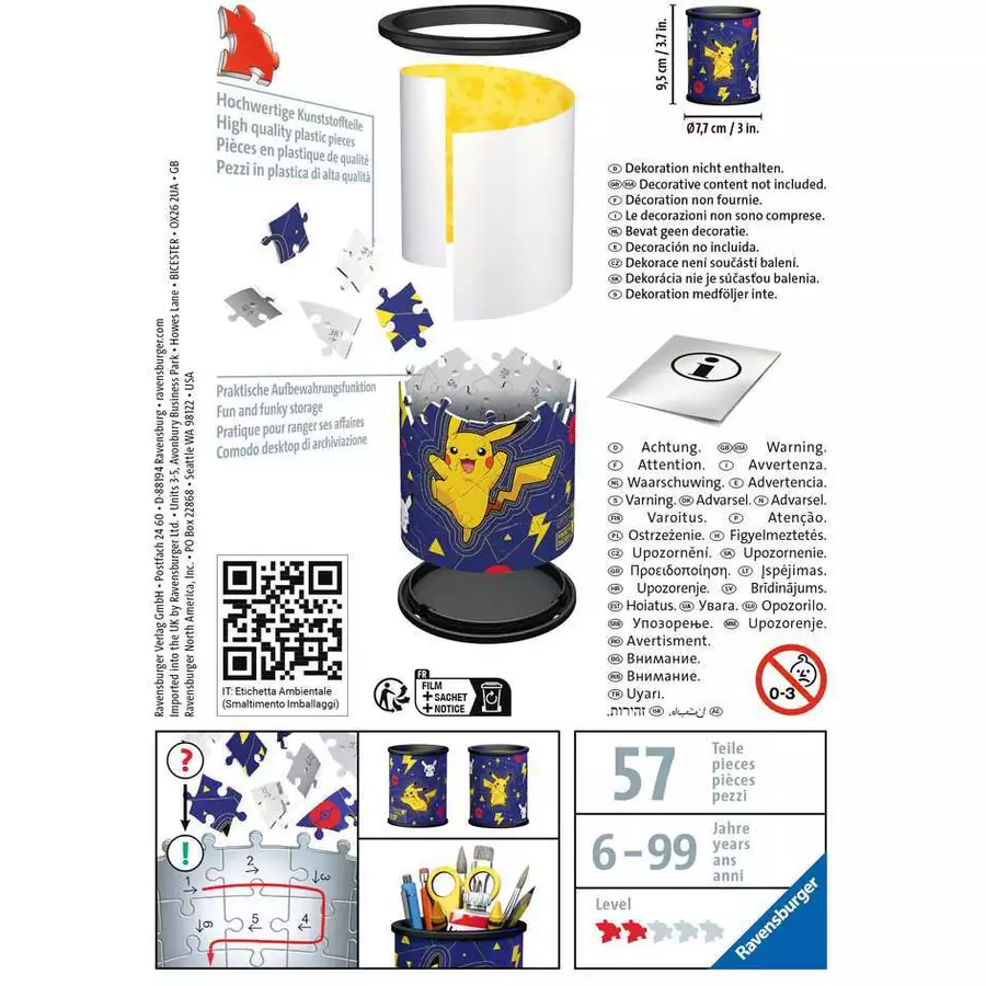 Ravensburger Utensilo - Pokémon bunt
