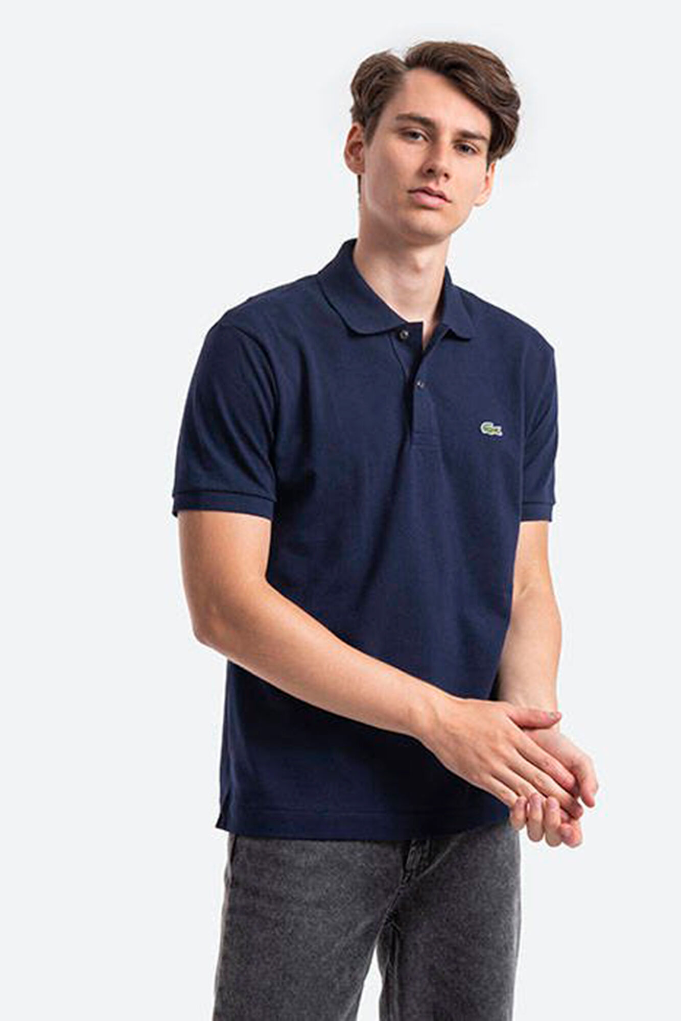 Polo Lacoste Classic - Azul Marinho