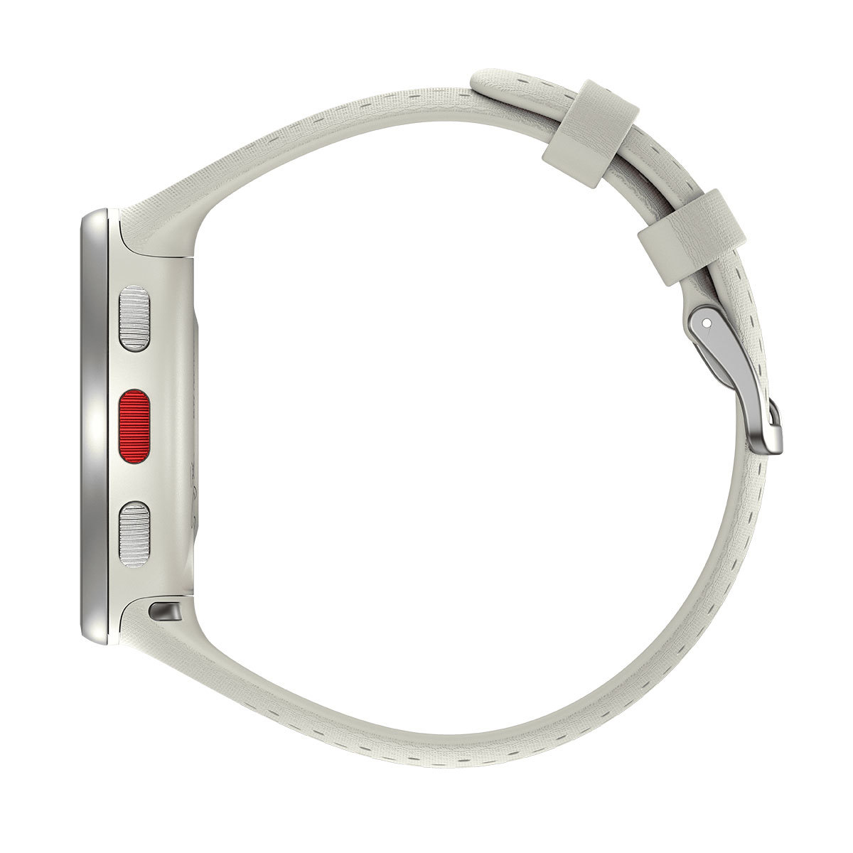 Polar Pacer Pro Sporthorloge Wit/Rood S-L