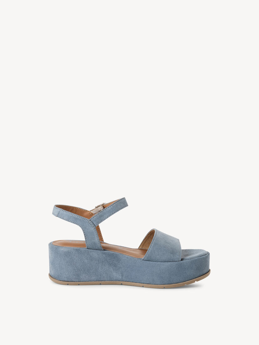 Leren Sandaaltje - blauw