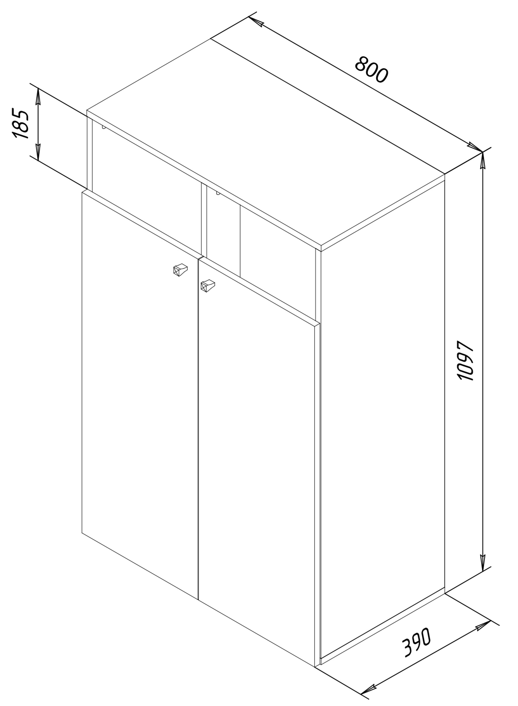 Wäscheschrank DRESO