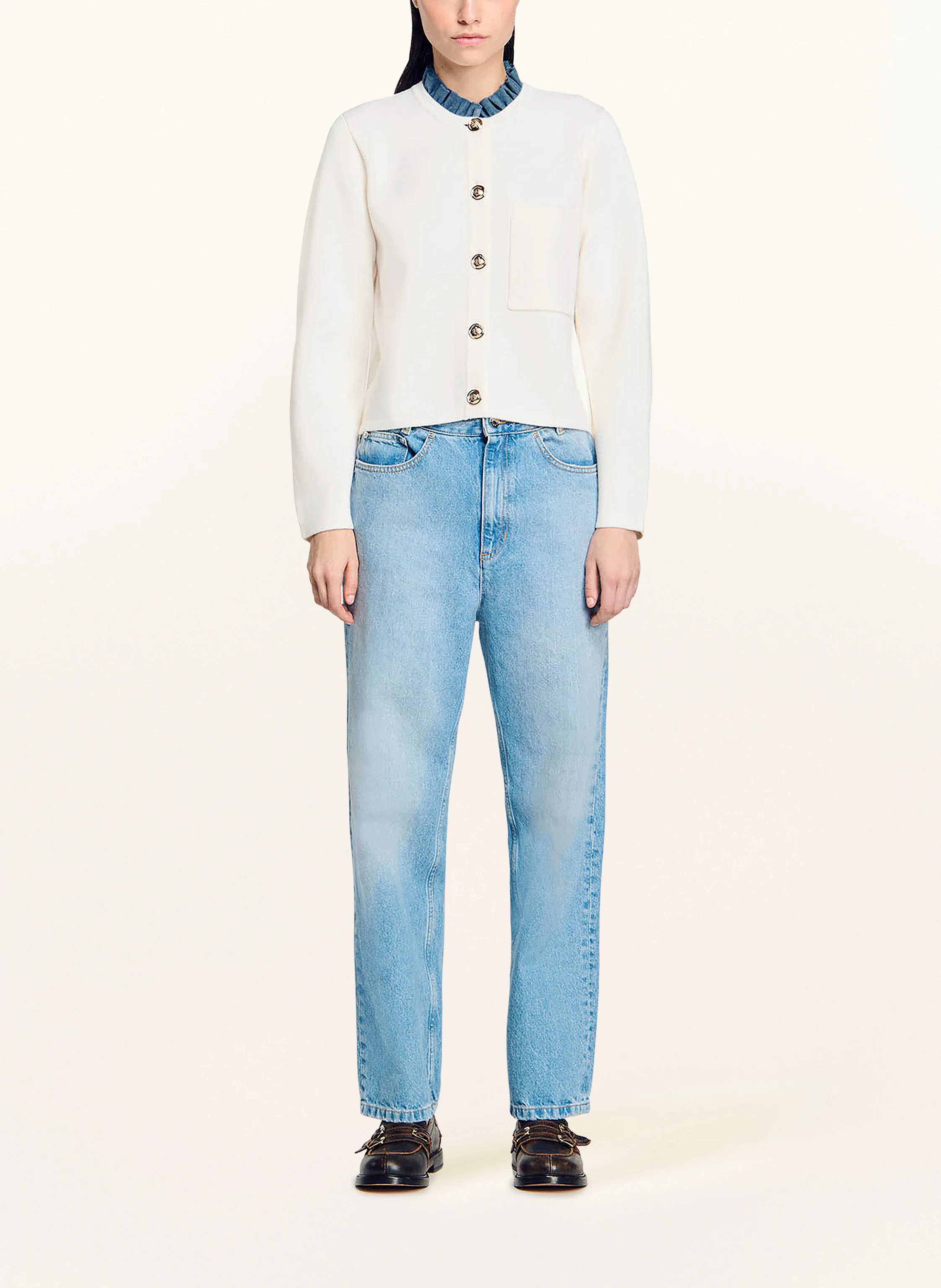 SANDRO Strickjacke