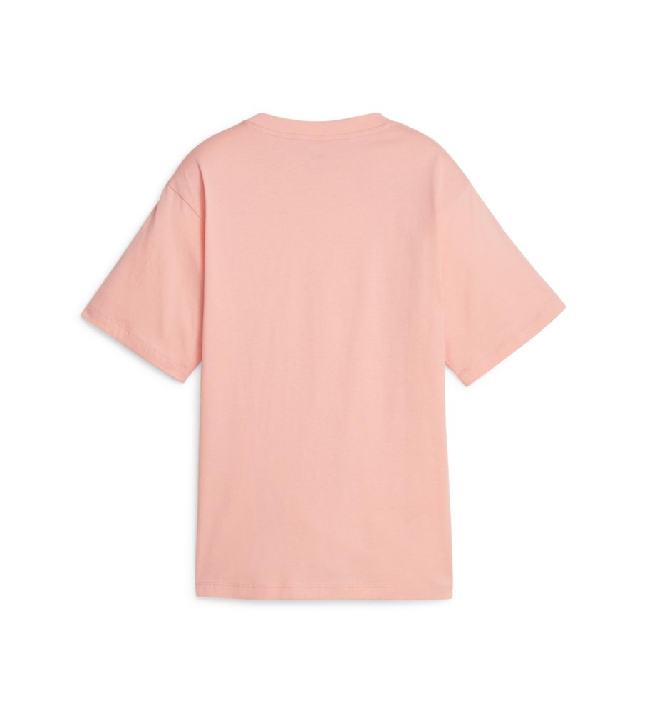 Camiseta Puma Essential Tape rosa