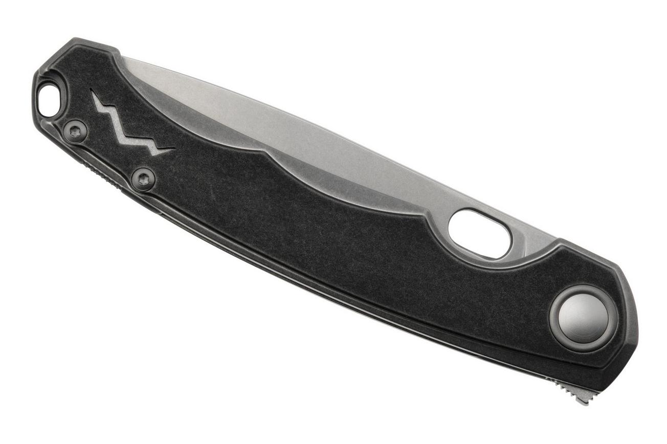 MKM Eclipse MK-EL-GYBK Magnacut, Plain Titanium Blackwashed Titanium Overlay, zakmes