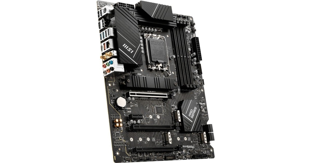 MSIPRO Z790-P WIFI socket 1700 moederbord  (Zwart, RAID, 2.5 Gb-LAN, WLAN, BT, Sound, ATX)
