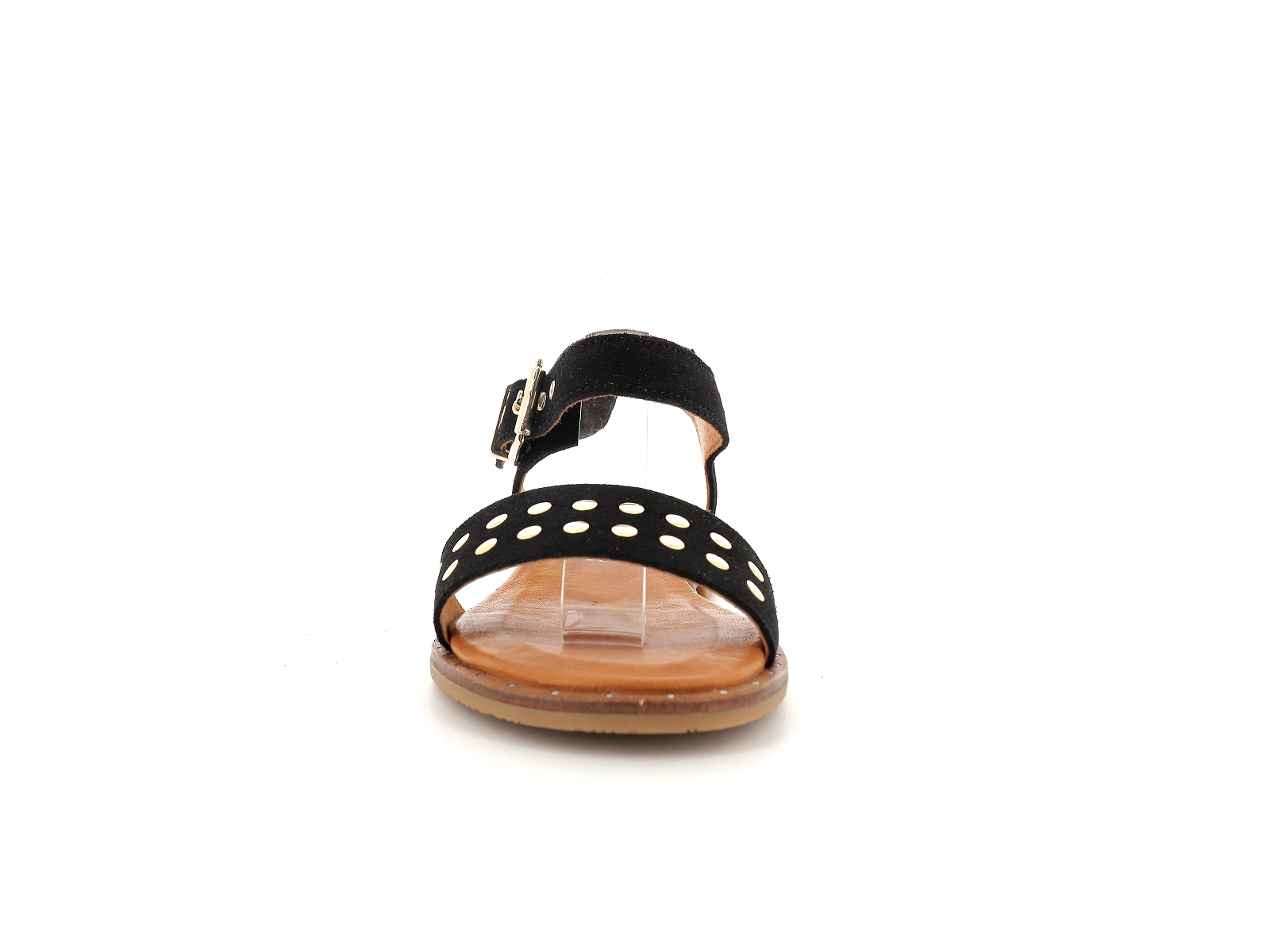 Chaussures du chateau-787 Nubuck Noir Or