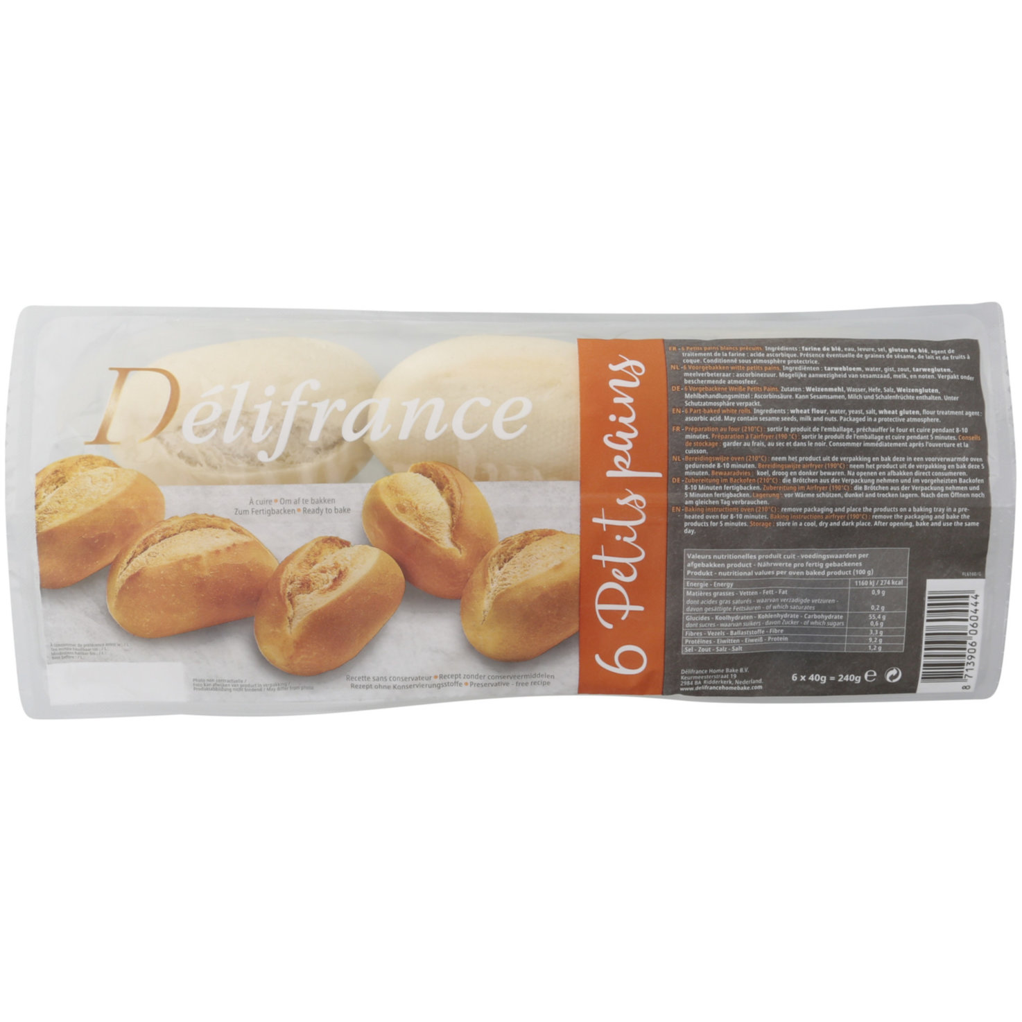 Délifrance Frischback Baguettes Classique mini 6 Stück