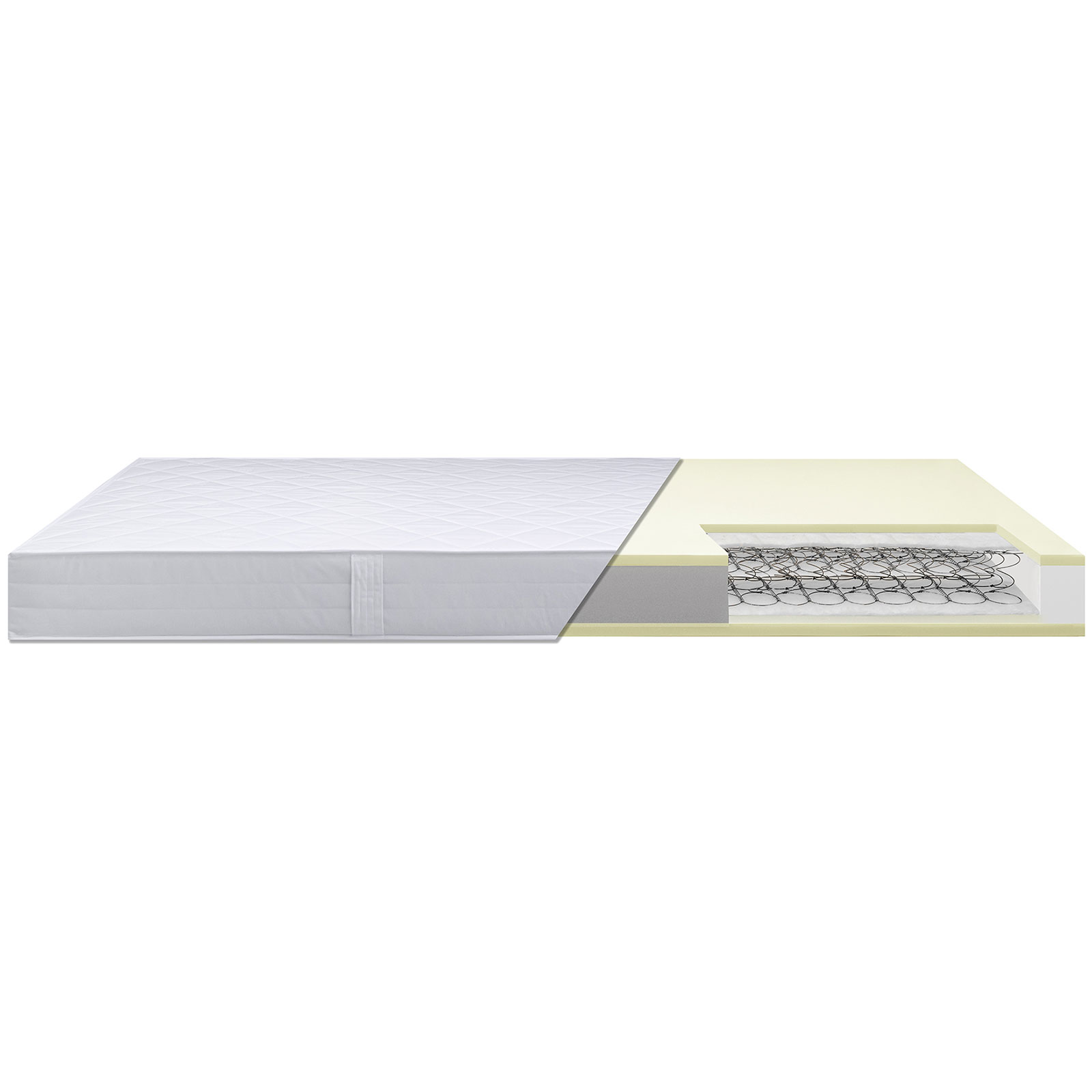 Bonellfederkernmatratze ACHAT LUXUS - H2 - 100x200 cm