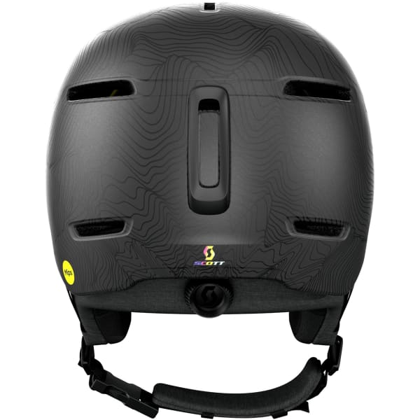 Casque de ski SCOTT HELMET TRACK PLUS GRANITE BLACK/HOLO GREY