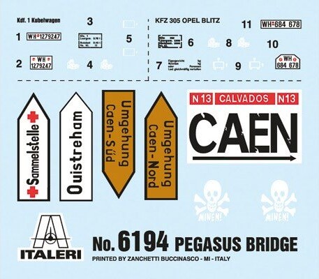 Italeri D-Day - Pegasus Bridge - 1:72 - 6194