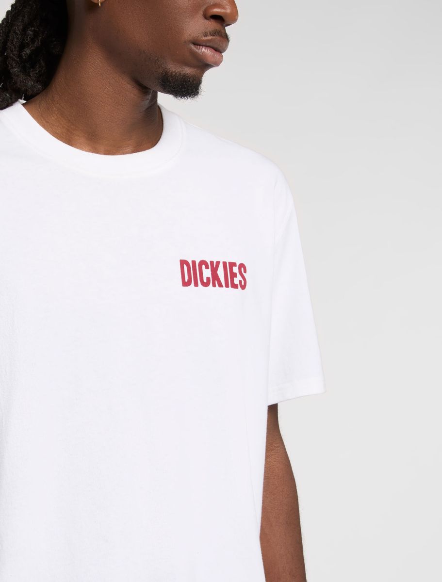 Dickies Slacks Rally SS Tee White