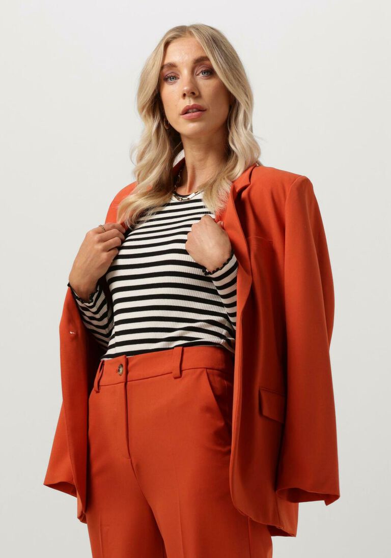 MODSTR\u00D6M oranje modstr&ouml;m blazer ankermd blazer