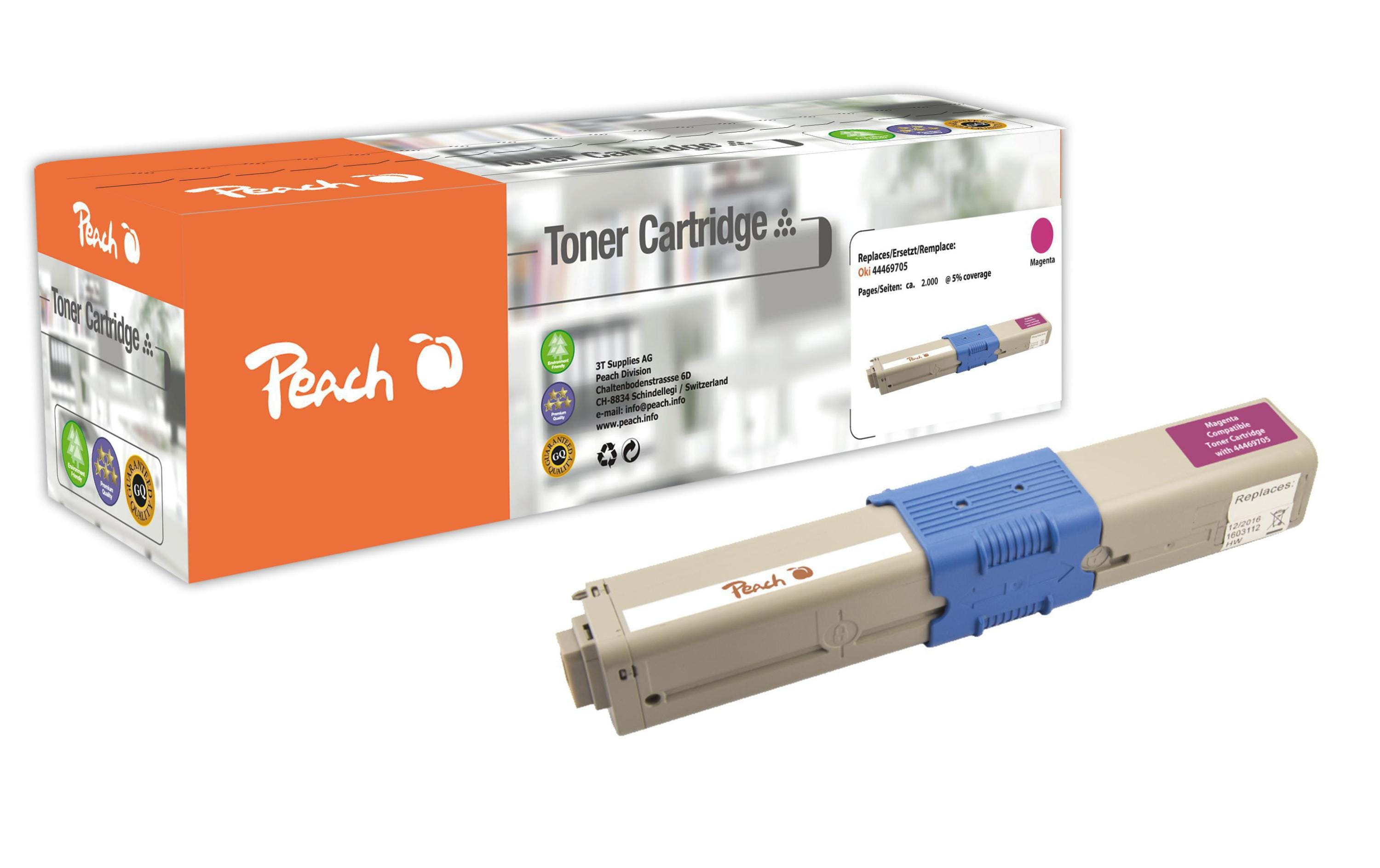 Toner OKI 44469705 MagentaToner, Magenta