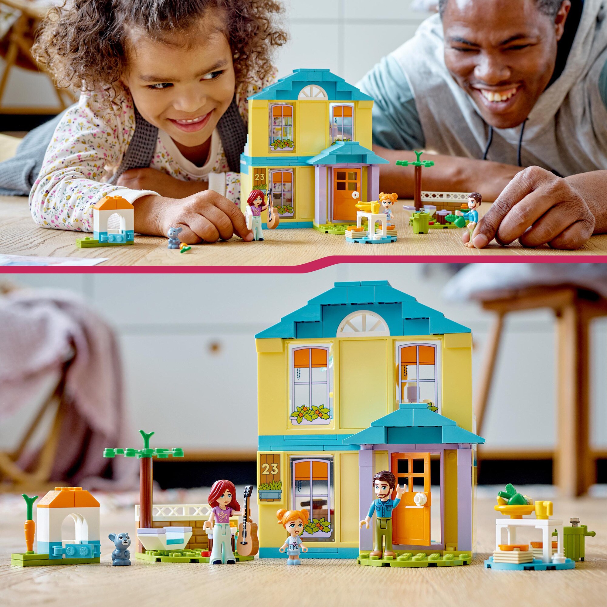 LEGO Konstruktionsspielzeug Friends Paisleys Haus