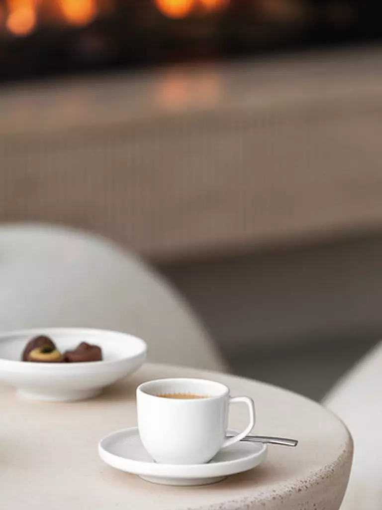 VILLEROY & BOCH Espressoobertasse AFINA 50ml weiss