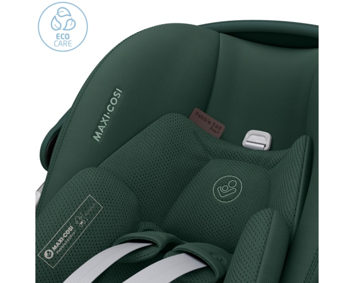 Pebble 360 Pro² 0 - 18 M  40 - 87 cm  0 - 13 kg    Innovative SlideTech® Technologie |    Flache Liegeposition |    ClimaFlow zur Temperaturregulierung |    Easy-in-Gurt |    G-CELL Seitenaufprallschutz |