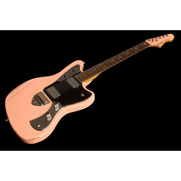 Valiant Guitars Jupiter Mola Pink aged