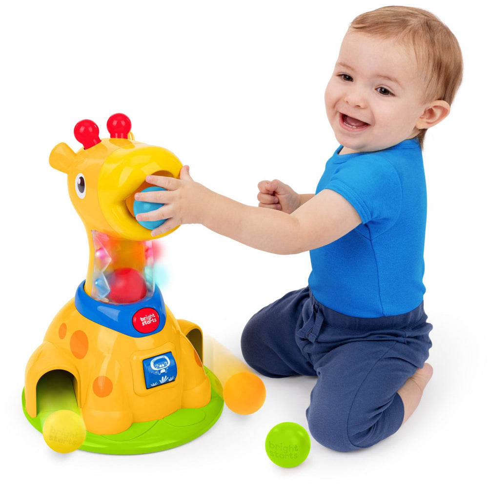 Køb Bright Starts Spinnin’ Spots Giraffe™ Bold Play Legetøj