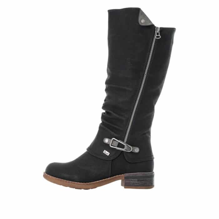 Rieker Lang Støvle Dame 94652-00