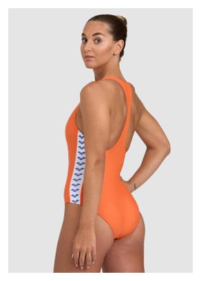Maillot de Bain 1 Pièce Arena Icon Racer Icon Nespola / Orange