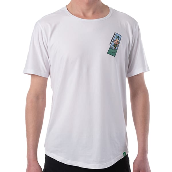 T-shirt BV SPORT T-SHIRT TECHNIQUE DBDB BLANC