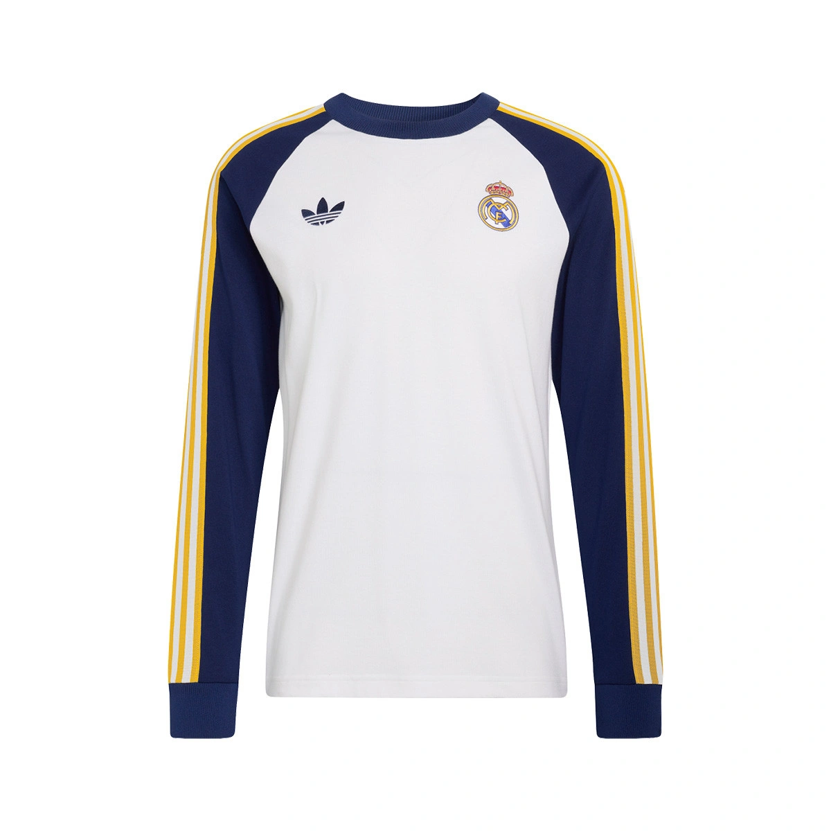 T-Shirt adidas Real Madrid Originals Collection Manga Comprida Fanswear 2025-2026