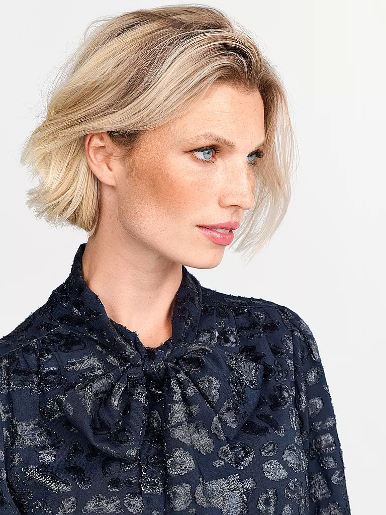 RICH & ROYAL Bluse dunkelblau