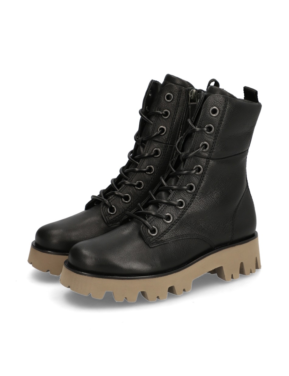 Glattleder Schnürboot