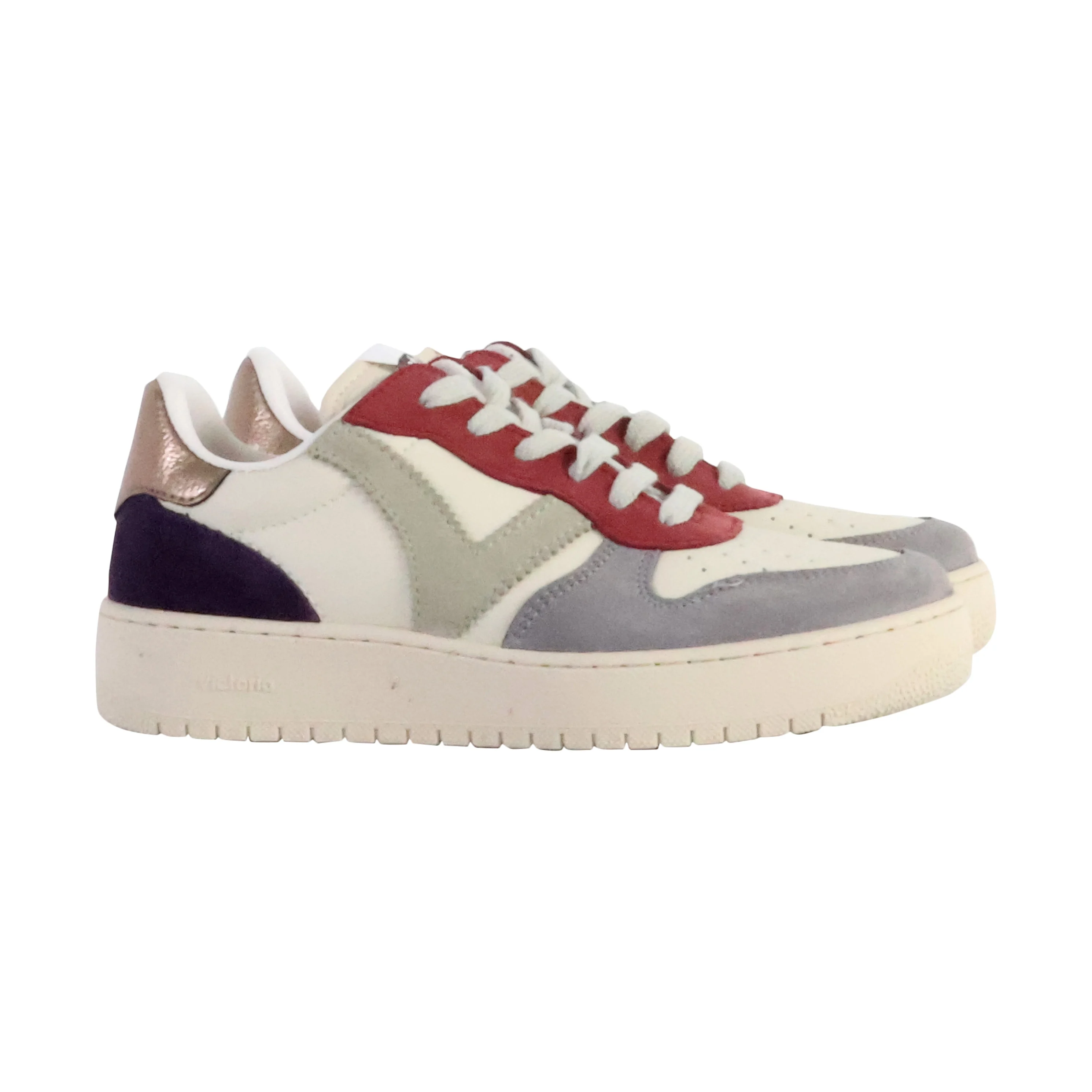 Basket cuir | Violet