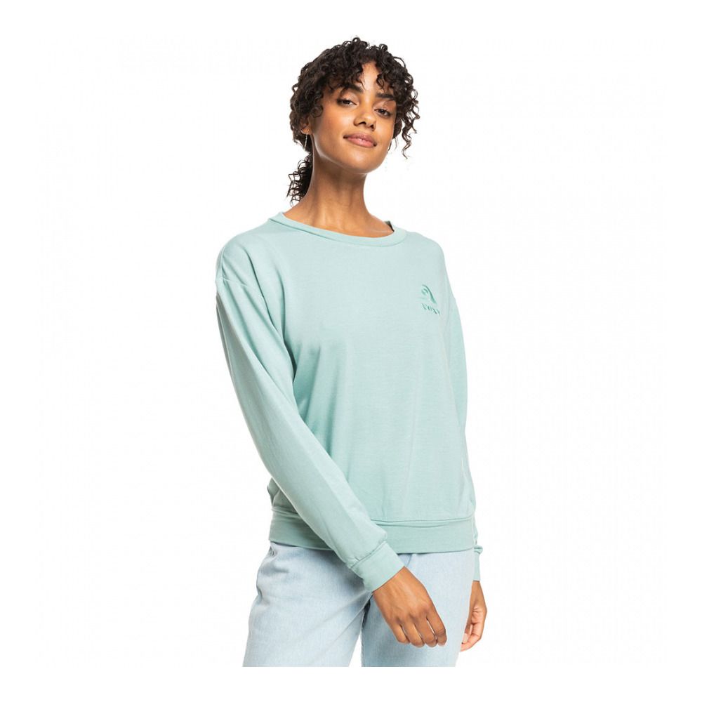 Roxy SURFING BYMOONC - Sweat Femme blue surf