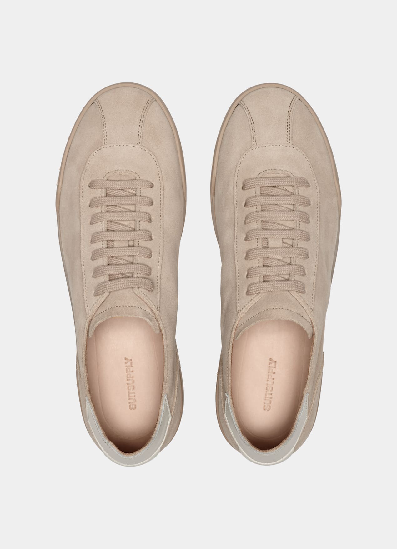 Sneakers non doublées marron clair