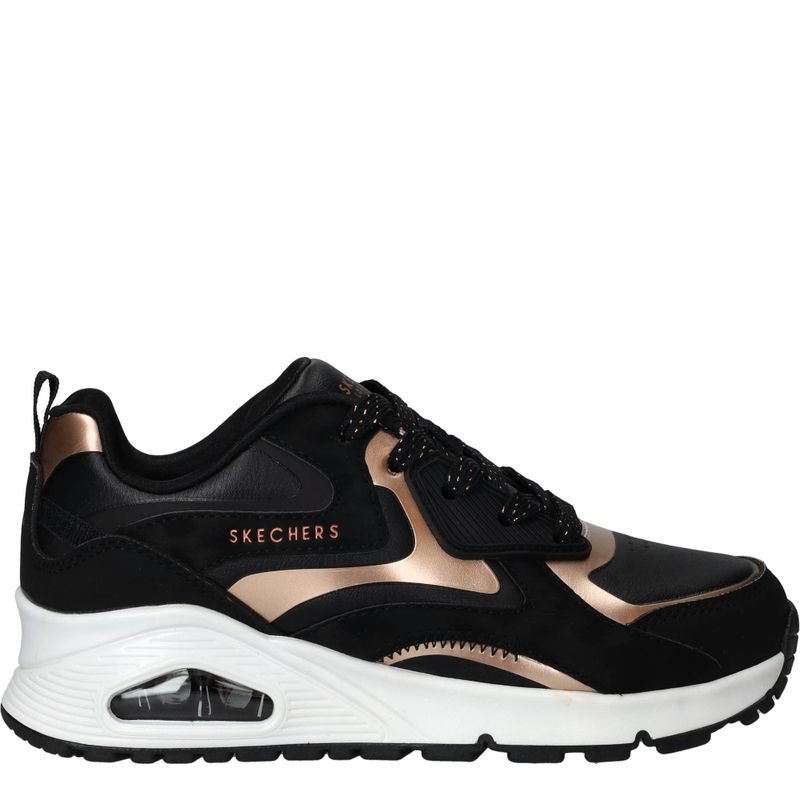 Skechers Uno Gen1 Color Surge Sneakers Zwart Meisjes