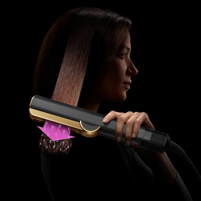 Dyson Airstrait glattejern (Onyx/guld)