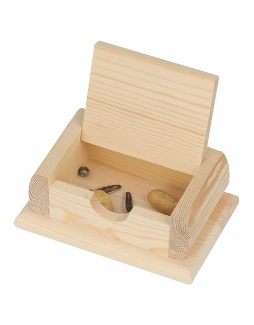 Sky Pet Products Snack 'N' Sniffle Puzzle - Vogelspeelgoed - 16x11 cm