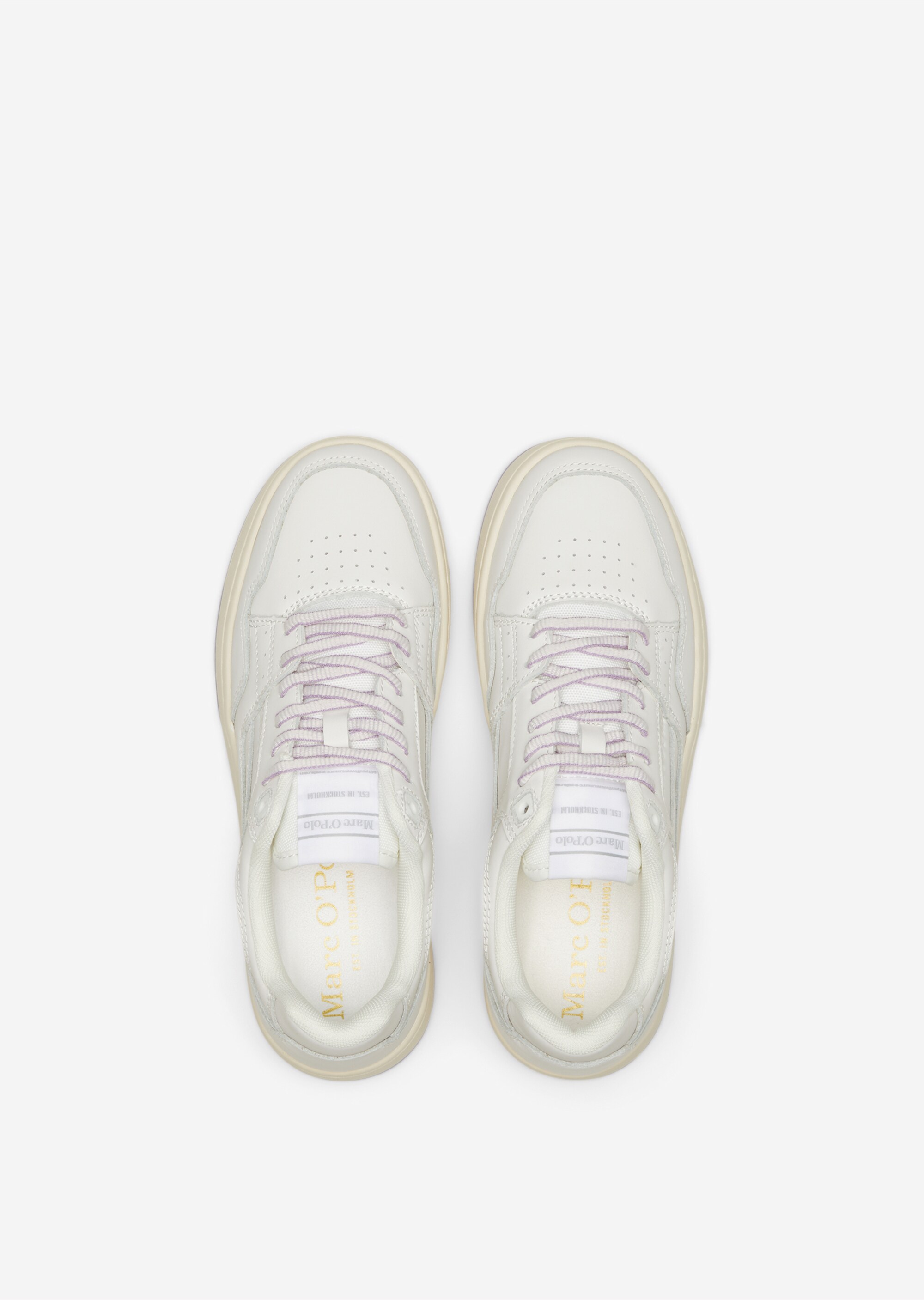 Sneaker aus edlem Grain-Leder